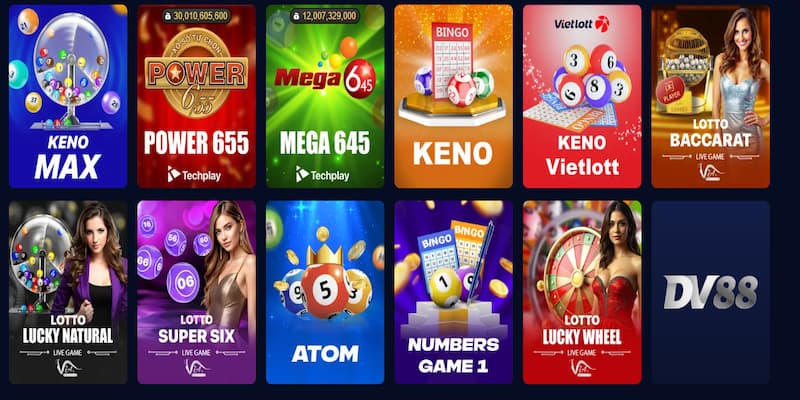 Xổ số DV88 với ưu điểm nổi bật